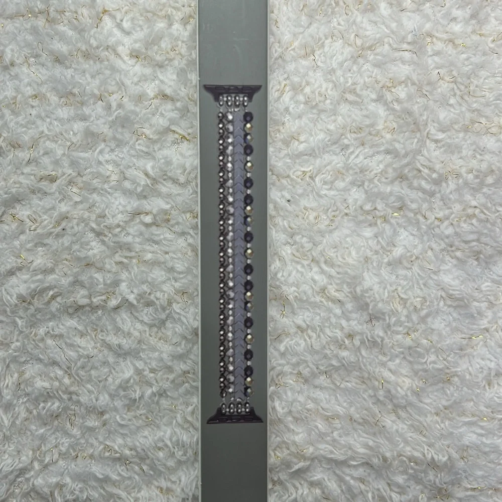 Royal Tech Beaded Band fits all wrist size compatible with Apple Watch 38/40/41M